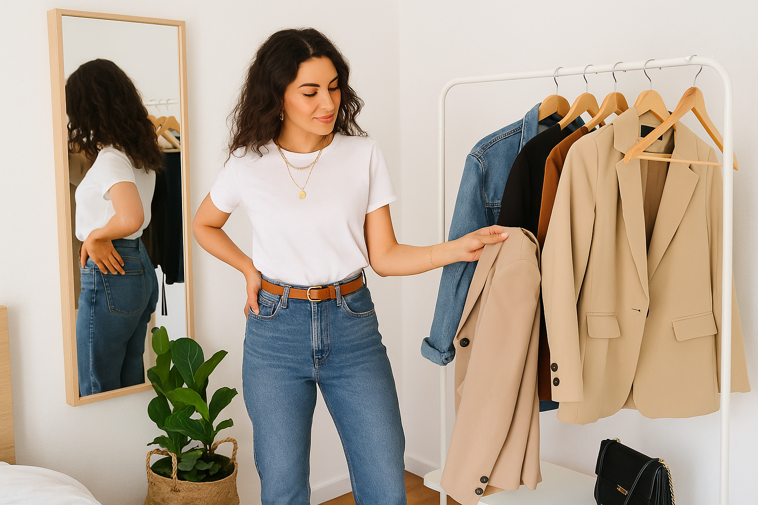 Como transformar peças básicas em produções de moda feminina incríveis