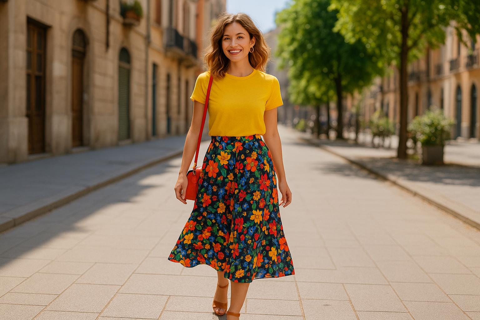 Saias midi: como usar a peça que é tendência em 2025