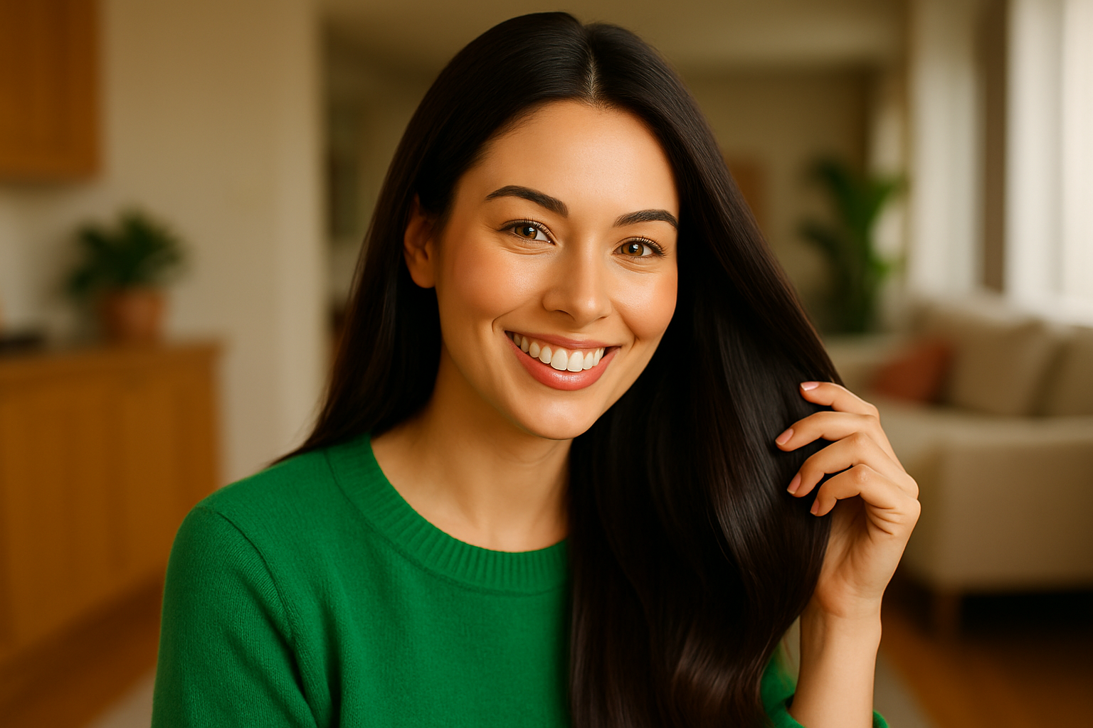 Segredo para um cabelo brilhoso sem gastar muito